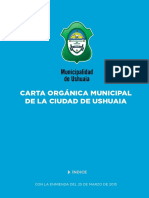 Carta Orgánica Ushuaia