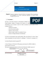 CH 3 Nornes Et Réglementations