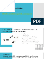 Presentación Calculo Del Tamaño de La Muestra