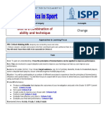 Biomechanics - in - Sport Projectile Motion