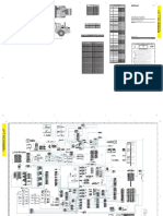 RM-500 Rotary Mixer Electrical System: Machine Harness Connector and Component Locations