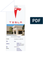 Tesla, Inc.: Formerly