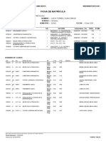 Horario de clases universidad César Vallejo