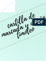 Cartilla de Marcadas y Diseños Timoteos 1