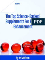 Top Supplements For Energy Enhancement E-Book