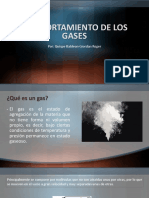 COMPORTAMIENTO DE LOS GASES Sesión 13, Tema #13 (Quispe Baldeon Giordan Roger)