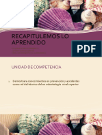 Recapitulación de primeros auxilios y prevención de accidentes (40