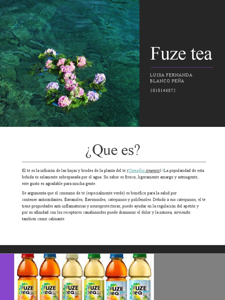 Fuze Tea | PDF