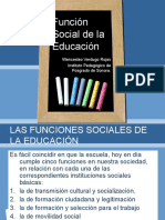 Funcion Social de La Educacion3201
