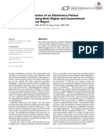 Prosthetic Rehabilitation of An Edentulous Patient With Microstomia Using Both Digital and Conventional Techniques: A Clinical Report
