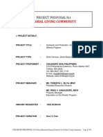 NGO Project Proposal Sample Template PDF