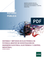 Sistemas y Métodos en ELECTRÓNICA DE POTENCIA