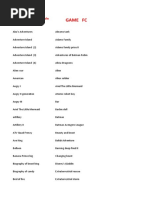 Comprehensive Game Title List | PDF | Batman
