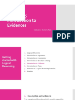 Lecture 5 Introduction To Evidences