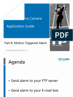 IP Camera Application Guide - Part B.Motion Triggered Alarm
