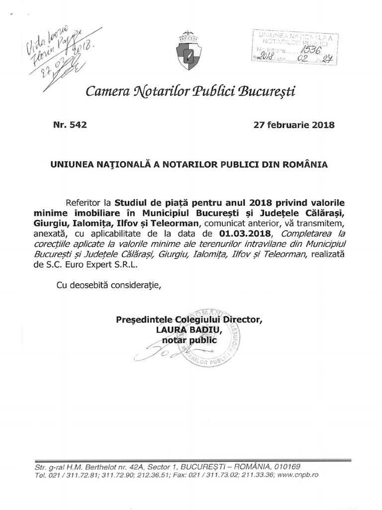 Completare Studiu de Piata CNP Bucuresti PDF