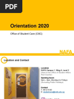 Orientation 2020: Office of Student Care (OSC)