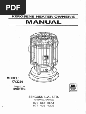 CV-2230 Manual | PDF