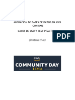 AWSCommunityDayLima2019 DMS Instructivo