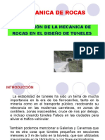 Aplicación de la Mecánica de Rocas en el Diseño de Túneles