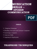 Communication Skills