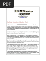 The Twelve Dimensions of Creation - Part I: Editor - Infinite Being Publishing, LLC From Website