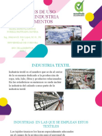 Textiles de Uso para La Industria de Alimentos