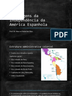 As origens da Independência da América Espanhola