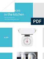 Common Kitchen Appliances and Their Uses