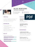 Resume - One Page For Experienced Resume