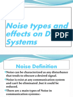 Noise Types and Effects On Digital Systems