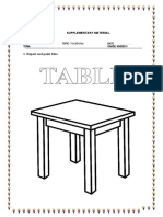 TOPIC 22 - Table:Chair