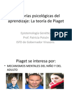 La teoría de Piaget presentación en power point