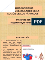 Clase 4 Farmacodinamia Bases Moleculares de La Acción de Los Fármacos