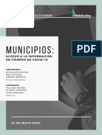 Municipios Acceso A La Información en Tiempos de Covid-19