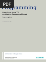 OpenScape Voice V5, Application Developers Manual, Programming Guide, Issue 1 - Addfiles