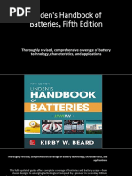Electrolytes For Lithium and Lithium-Ion Batteries: T. Richard Jow