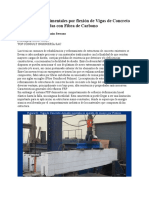 Respuestas Experimentales Por Flexión de Vigas de Concreto Armado Reforzadas Con Fibra de Carbono