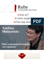 Historia de Ruby