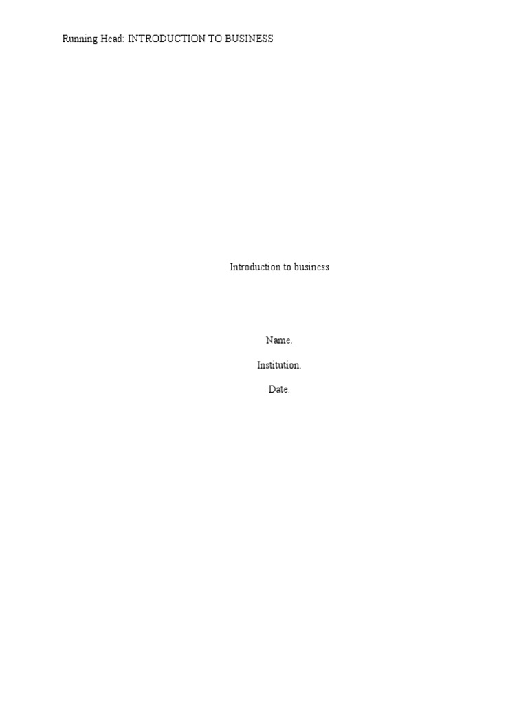 Introduction To Business 2 | PDF | Public Relations | Retail