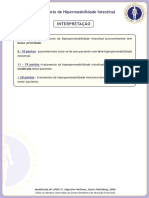 Quest Hipermeabilidade Intest-Interpretação PDF