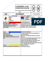 MSDS Pintura Anticorrosiva