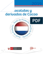 MInisterio de comercio exterior y turismo 2019 Chocolates y Derivados de Cacao