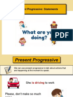 Present Progressive Tenses Explained