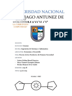 PRECIOS DE LOS PRODUCTOS DE PRIMERA NECESIDAD (Recuperado Automáticamente)