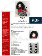 Doll Pattern: Terminology