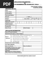 Application For Migration