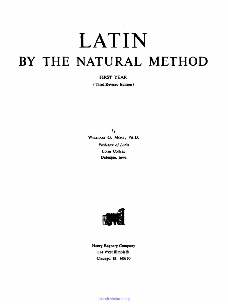 Latin Natural Method 1 - Most PDF | PDF | Semantics | Semiotics