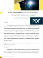 Dialnet CuatroVersionesDeInformeParaUnaAcademia 7077878 PDF