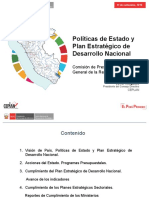 Políticas de Estado y Plan Estratégico de Desarrollo Nacional